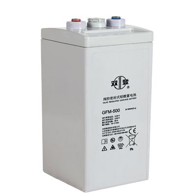2V500Ah Shuangdeng GFM-500 Batteria al piombo per UPS Resistenza interna 0,41 mQ