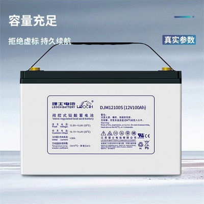 AGM12V100AH Ris batteria senza manutenzione a piombo acido per il deposito di energia solare e UPS