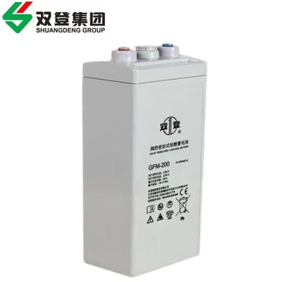 Shuangdeng GFM-200 batteria al piombo 2V200Ah per impianti di alimentazione e stoccaggio dell'energia solare
