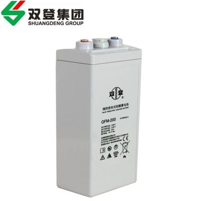 Shuangdeng GFM-200 batteria al piombo 2V200Ah per impianti di alimentazione e stoccaggio dell'energia solare