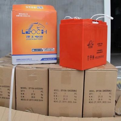 LEOCbatteria a acido di piombo 4-evf-1808v180ah per veicoli turistici e sanitari