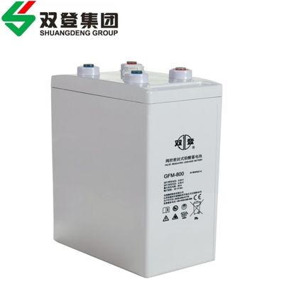 Shuangdeng GFM-800 2V800Ah batteria al piombo acido per il sistema di alimentazione di energia solare