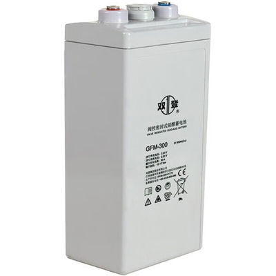Servizio di manutenzione Shuangdeng 2V300Ah batteria al piombo acido per il sistema di alimentazione del sistema di accumulo di energia solare