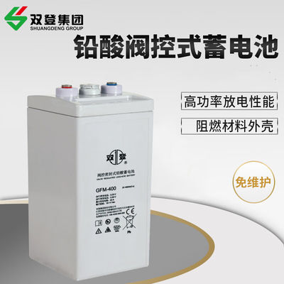Batteria ricaricabile Shuangdeng GFM-400 con larghezza 181 mm e coppia terminale da 15 a 17 Nm