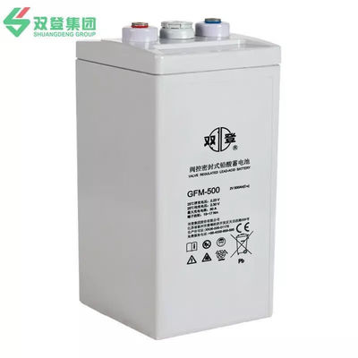 2V500Ah Shuangdeng GFM-500 Batteria al piombo per UPS Resistenza interna 0,41 mQ