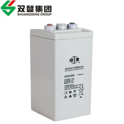 2V500Ah Shuangdeng GFM-500 Batteria al piombo per UPS Resistenza interna 0,41 mQ
