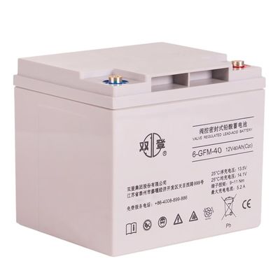 Batteria al piombo acido di alta capacità 12V40Ah Shuangdeng 6-GFM-40 per UPS e sistemi di alimentazione