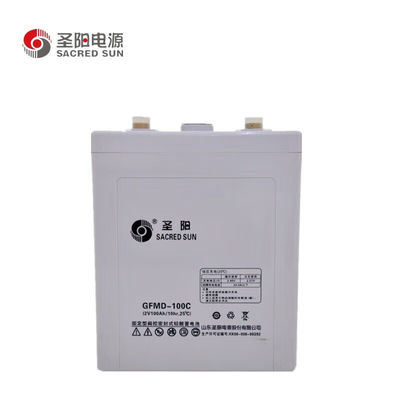 Batteria al piombo acido 2V100Ah per macchine industriali di produzione e stoccaggio di energia solare