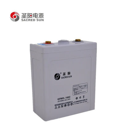 Batteria al piombo acido 2V100Ah per macchine industriali di produzione e stoccaggio di energia solare