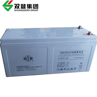 Shoto 6-GFM-150 12V150Ah batteria al piombo acido per il sistema di alimentazione della comunicazione pannello solare