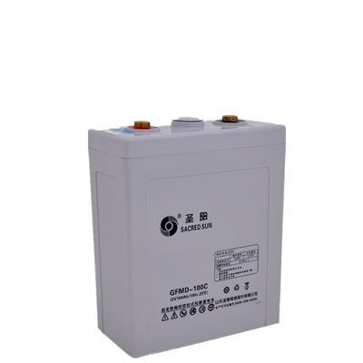 65 mm di larghezza Sacred Sun GFMD-100C 2V100Ah batteria al piombo acido per la comunicazione di potenza UPS