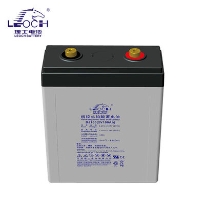 Batteria Leoch sigillata ricaricabile DJ100 batteria al piombo acido 2V100Ah per il sistema di alimentazione