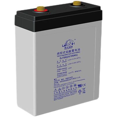 Batteria Leoch sigillata ricaricabile DJ100 batteria al piombo acido 2V100Ah per il sistema di alimentazione