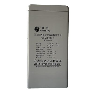 Sacred Sun GFMD-300C Batteria al piombo 2V300Ah Perfetta per il sistema di alimentazione della comunicazione