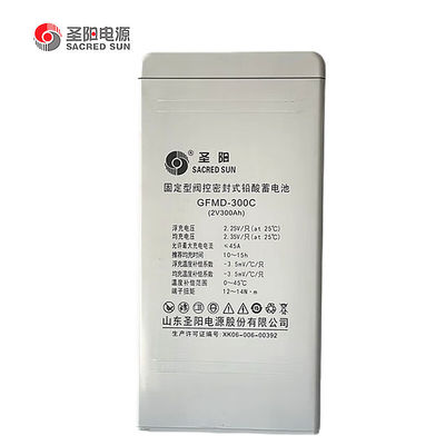 Sacred Sun GFMD-300C Batteria al piombo 2V300Ah Perfetta per il sistema di alimentazione della comunicazione