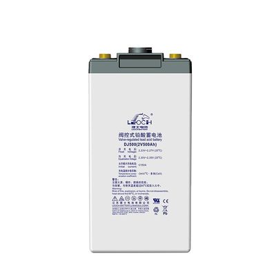 500Ah C10 Leoch batteria DJ500 batteria al piombo acido per sistema di alimentazione di energia solare