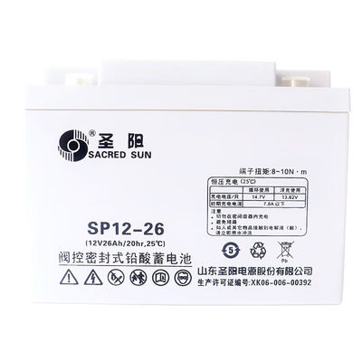 Sacred Sun SP12-26 Batteria al piombo acido 12V26Ah Per UPS Sistema di alimentazione di accumulo di energia solare