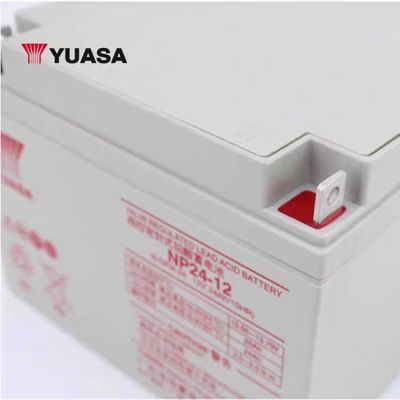 Batteria Yuasa NP24-1212V24AH per applicazioni di illuminazione sostenibile ed energia solare