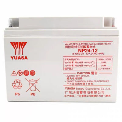 Batteria Yuasa NP24-1212V24AH per applicazioni di illuminazione sostenibile ed energia solare