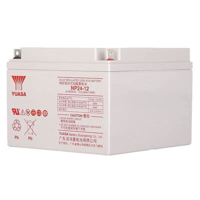 Batteria Yuasa NP24-1212V24AH per applicazioni di illuminazione sostenibile ed energia solare