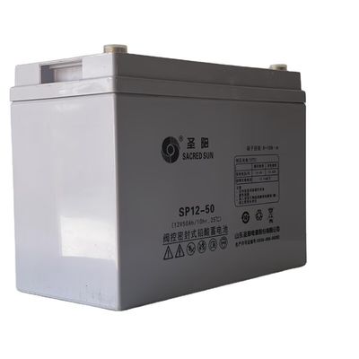 Batteria ricaricabile da 12V50Ah per il sistema di accumulo di energia del pannello solare di Sacred Sun Sealed