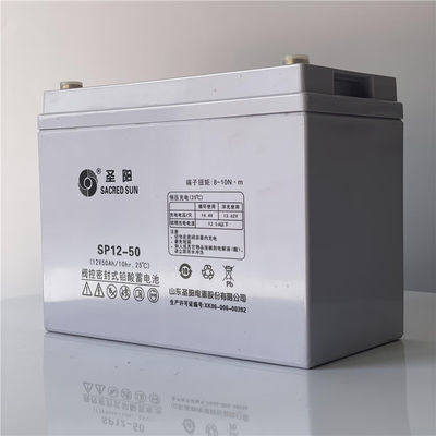 Batteria ricaricabile da 12V50Ah per il sistema di accumulo di energia del pannello solare di Sacred Sun Sealed