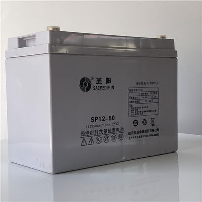 Batteria ricaricabile da 12V50Ah per il sistema di accumulo di energia del pannello solare di Sacred Sun Sealed
