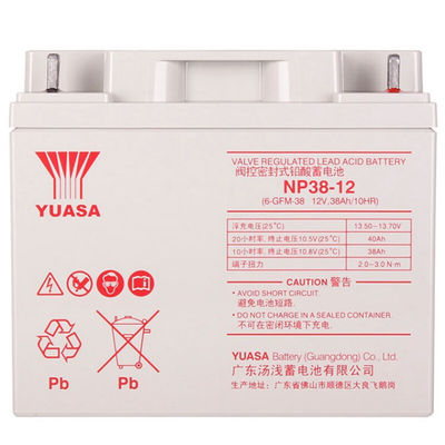Batteria AGM NP38-1212V38Ah per le comunicazioni, l'alimentazione elettrica, l'illuminazione e l'energia solare