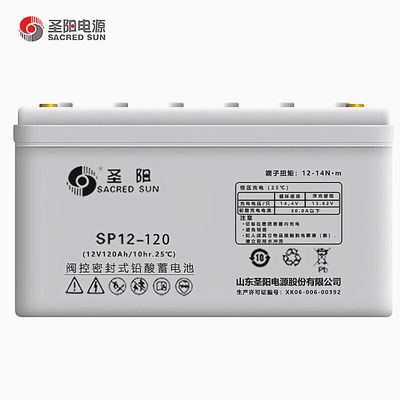 12V120Ah Sacred Sun Regeneration sigillata SP12-120 Batteria per la comunicazione di energia UPS