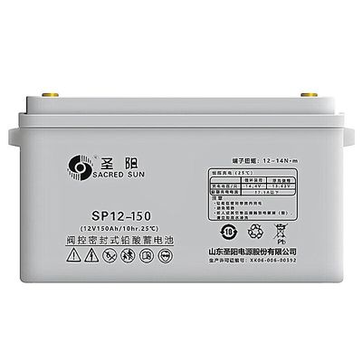 Ricaricabile Sì Sacred Sun Deep Cycle SP12-150 Batteria al piombo acido 12V150Ah Per alimentazione