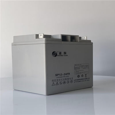 Sacred Sun SP12-24 12V24Ah batteria al piombo acido per il backup di potenza in qualsiasi intervallo di temperatura