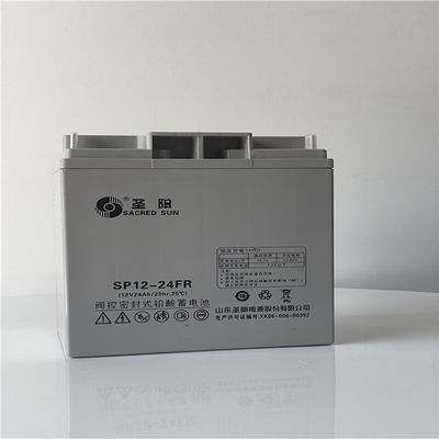 Sacred Sun SP12-24 12V24Ah batteria al piombo acido per il backup di potenza in qualsiasi intervallo di temperatura