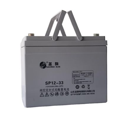 Batteria a lunga durata Sacred Sun SP12-33 12V33Ah per sistemi di allarme e soluzioni energetiche