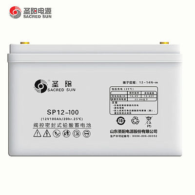 Intervallo di temperatura applicabile -15 C-45 C Sacred Sun SP12-100 Batteria per sistemi di alimentazione