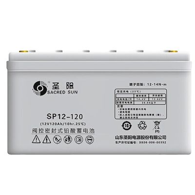 Sacred Sun SP12-120 12V120Ah batteria al piombo acido per lo stoccaggio dell'energia solare e l'alimentazione UPS