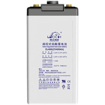 Batteria Leoch DJ400 Batteria al piombo acido 400Ah C10 per la soluzione di stoccaggio dell'energia solare