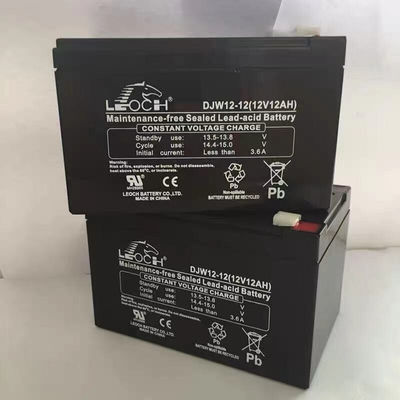 Batteria Leoch DJW12-12 12V12Ah Batteria al piombo acido per la comunicazione e il backup duraturo