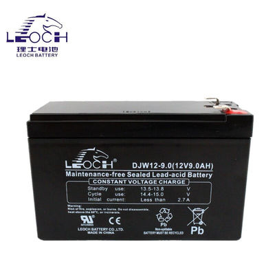 Contenitore ABS robusto Batteria Leoch DJW12-9.0 12V9Ah per sistema di alimentazione della sala macchine UPS