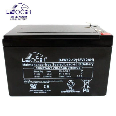 Batteria Leoch DJW12-12 12V12Ah per il sistema di accumulo di energia solare