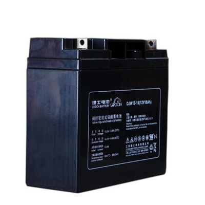 Batteria Leoch di lunga durata DJW12-18 12V18Ah per sistema di allarme di energia solare