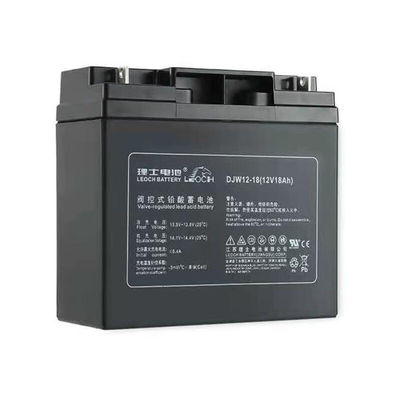 Batteria Leoch di lunga durata DJW12-18 12V18Ah per sistema di allarme di energia solare