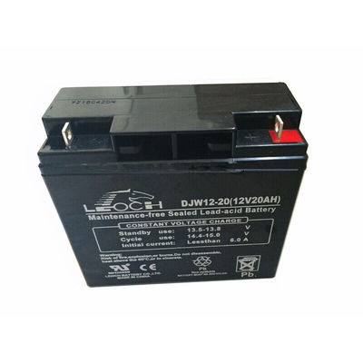 Leoch DJW12-20 12V20Ah Batteria di ricambio per apparecchiature mediche di comunicazione di alimentazione UPS