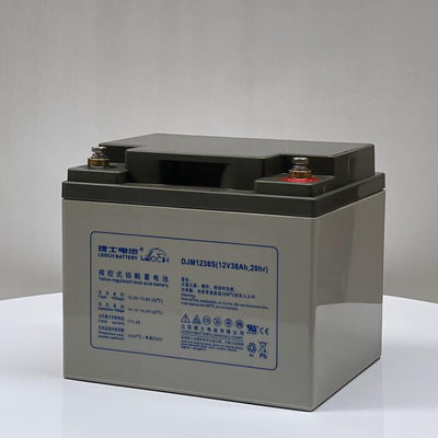 12V38Ah batteria al piombo acido per il sistema di energia solare di stoccaggio di energia eolica di Leoch Battery